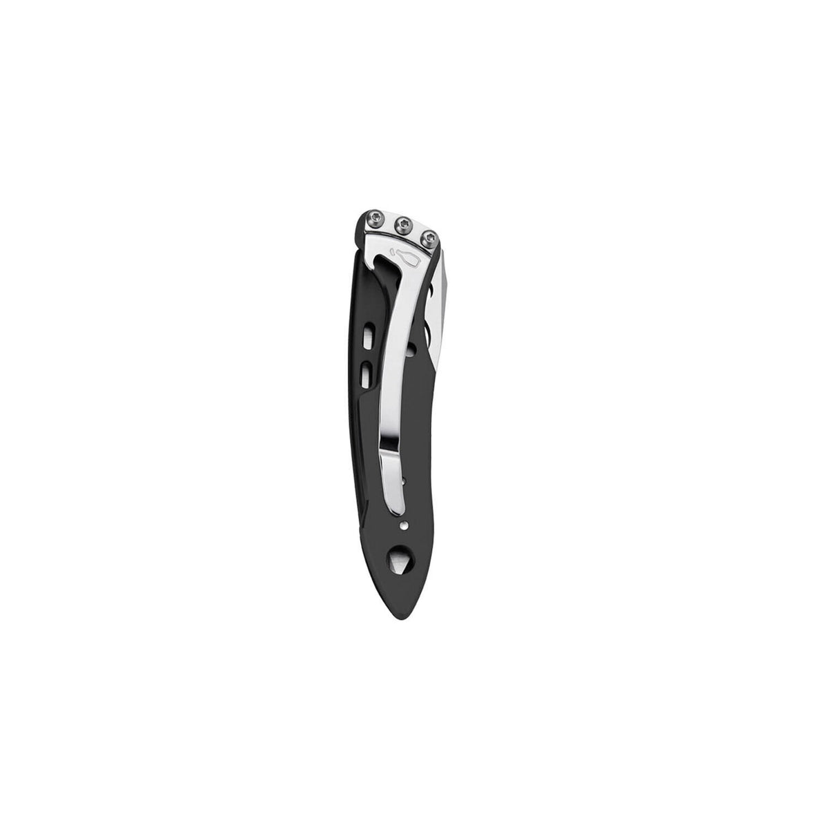 Translation missing: en.Black Skeletool® KB in a closed back position