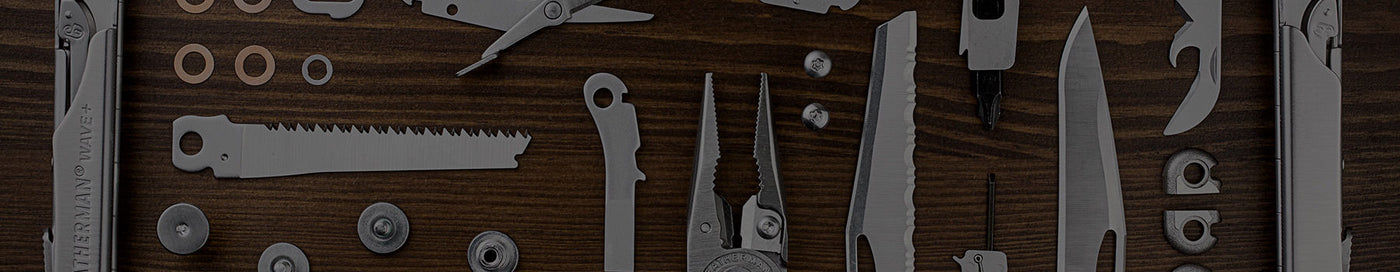 Translation missing: fr.parts and pieces of a Leatherman multi-tool