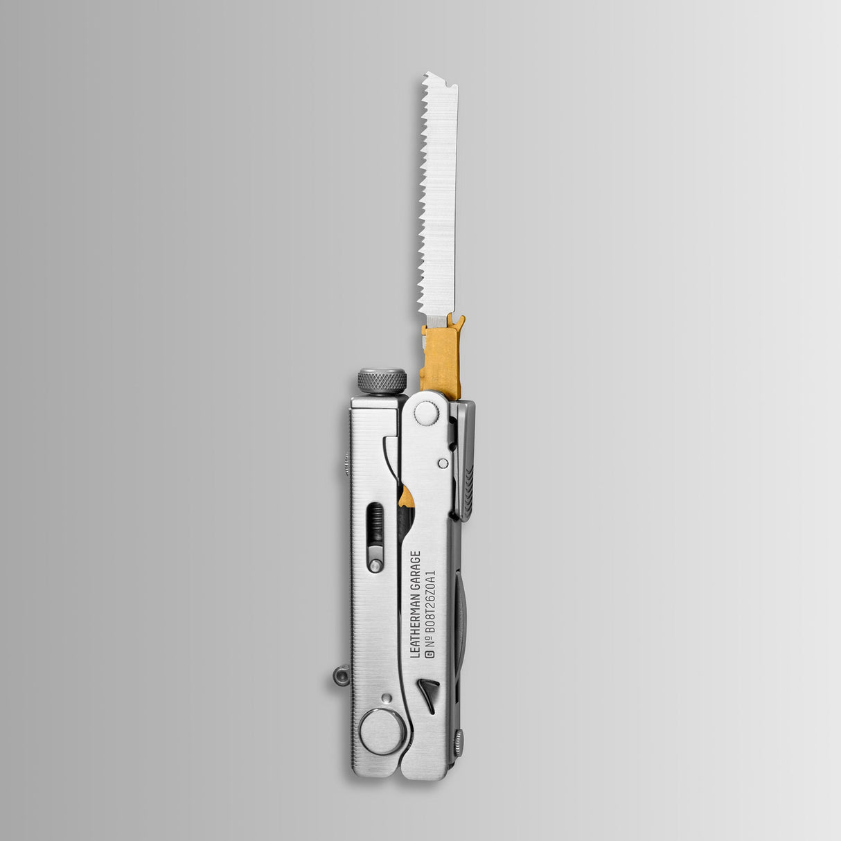 Translation missing: fr.Stainless steel Batch #008: Captain's Crunch multitool with extended serrated saw blade