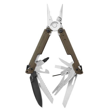 Translation missing: fr.Leatherman ARC® Talos multi-tool opened showcasing the many tools and features included