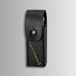 Translation missing: en.Stainless steel Batch #008: Captain's Crunch multitool in a black Leatherman-branded sheath
