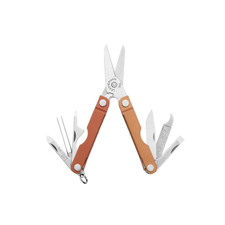 Translation missing: en.Pumpkin Spice Leatherman Micra® compact multi-tool with scissors, screwdrivers, and more for everyday tasks