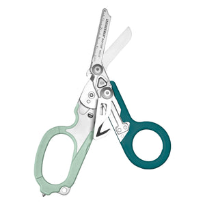 Translation missing: en.Open Icy Mint Leatherman Raptor Rescue trauma shears with premium scissors and various tools