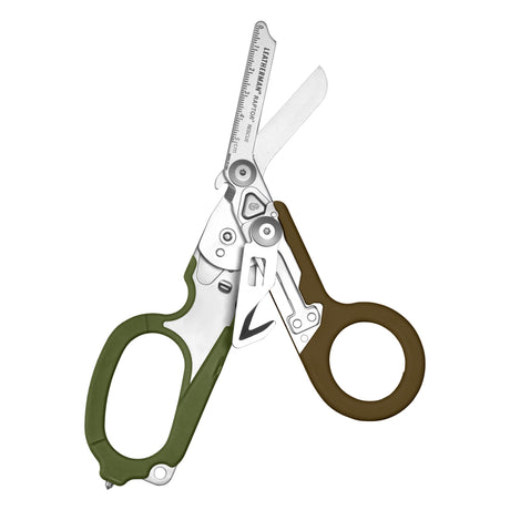 Translation missing: fr.Open Woodland Leatherman Raptor Rescue trauma shears with premium scissors and various tools