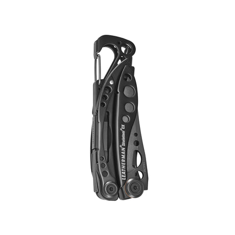 Translation missing: en.Onyx Leatherman Skeletool® CX multitool closed, showcasing its sleek design